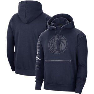 Dallas Mavericks Jordan Brand Navy Statement Edition Courtside Hoodie - Men's Md